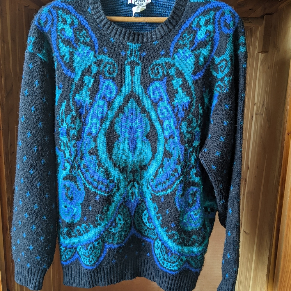 Paisley Vintage Sweater